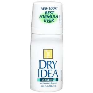 Dry Idea Clear Gel Anti Perspirant & Deodorant, Unscented, 3.25 Ounce 