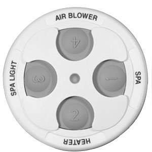   Spa Side Remote 4 Function 100 ft. White 7441