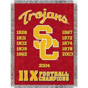   Championship Commemorative Woven Tapestry Throw (48x60) Sports