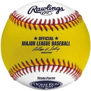  2008 Rawlings Official Mlb State Farm Gold Home Run Derby 