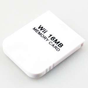 16MB Memory Card For Wii Console NINTENDO GC 251 Blocks  