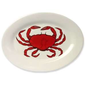  BIA Crab Oval Platter 12