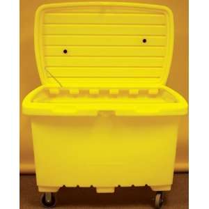 WYK Mobile Spill Cart, Yellow 15 Cu ft  Industrial 