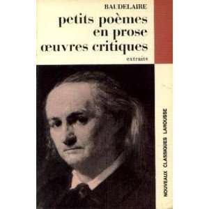   en rose, oeuvres critiques Baudelaire Hucher Yves  Books