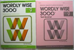 Wordly Wise 3000 Book 9 Student Book + Test Booklet 9780838828274 