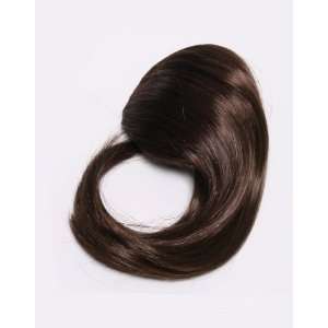  Dark brown side sweep clip in fringe hairpieces Beauty