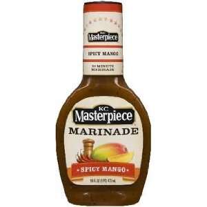KC Masterpiece Marinade, Spicy Mango, 16 oz (Pack of 6)  