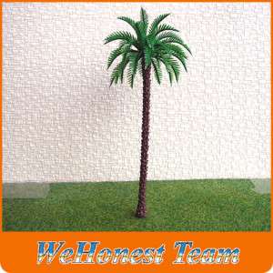 10 pcs Coconut Palm Trees for O scale scene 180mm #M001  