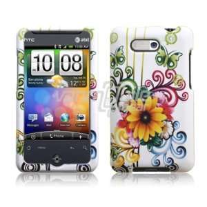  FLOWER BFLY DESIGN CASE COVER for HTC ARIA ACCESSORY + LCD 