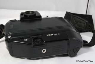 Used Nikon F4 Camera Body Only W/ MB 21 Winder SN 2128054  