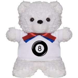  Teddy Bear White 8 Ball Pool Billiards 
