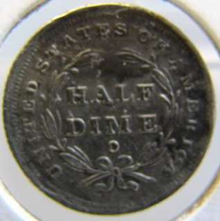 1839 O Half Dime (Very Nice High Grade)  