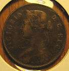 1880 one cents newfoundland ROLD about VF