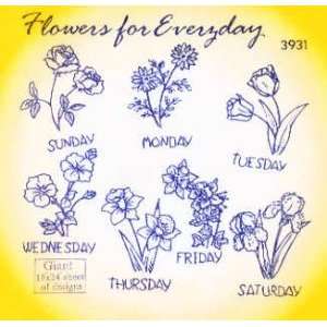  8016 PT R Flowers for Everyday by Aunt Marthas 3931 Arts 