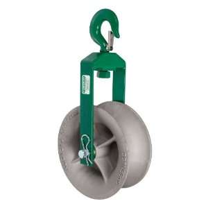  Greenlee 8024 Hook Sheave, 8000 Pound Capacity , 24 Inch 
