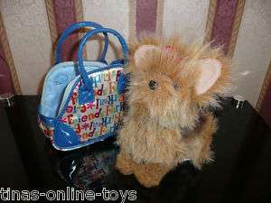 FURREAL FRIENDS TEACUP YORKIE PUP PUPPY DOG & BAG***VGC  