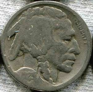 1923 S ★★★ ABOUT GOOD BUFFALO INDIAN HEAD NICKEL ★★★ AS 