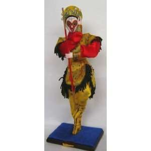    Silk Doll Figurine  Chinese Monkey King Su Wukong