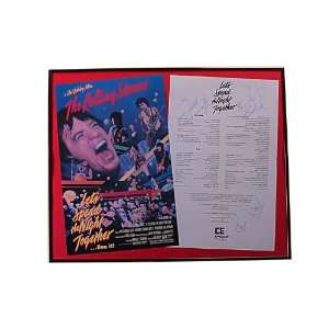  Rolling Stones Signed Lets Spend the Night Together 