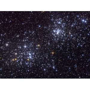  NGC 884, an Open Cluster, in the Constellation of Perseus 