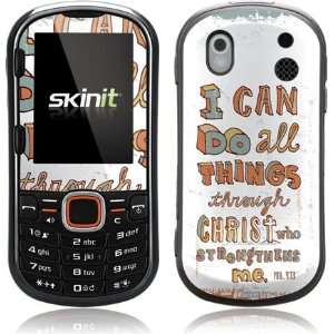  Skinit Philippians 413 White Vinyl Skin for Samsung 