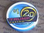 GAMING CHIP FROM THE TRUMP 29 CASINO.COACHELL​A, CA.