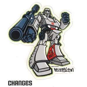   Transformers Megatron Decepticon Hip Hop Sticker 78 182 Toys & Games