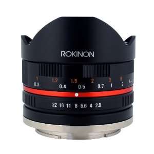  Rokinon 8mm F2.8 Ultra Wide Fisheye Lens for Sony E mount 
