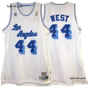  Los Angeles Lakers Jerry West Throwback Jersey Sports 