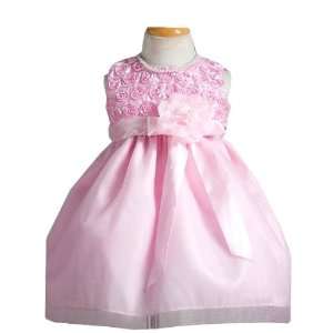 Pink Flower Girl Dress Size 6 9 month 
