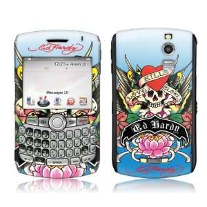  Music Skins MS EDHY90032 BlackBerry Curve  8330  Ed Hardy 