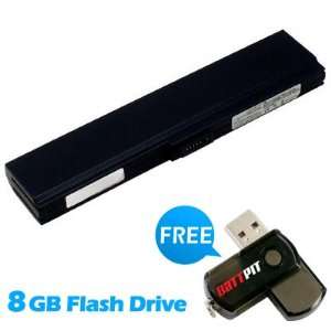   for Asus V2S (4400mAh / 49Wh) with FREE 8GB Battpit™ USB Flash Drive