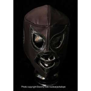  Lucha Libre Wrestling Halloween Mask Santo Negro black 