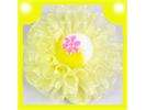 colors baby peony flower hair clip bow crochet #8298  