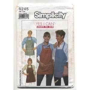    Simplicity Learn to Sew Apron Sewing Pattern #9245 