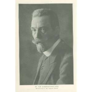  1915 Print Dr Von Bethmann Hollweg German Chancellor 