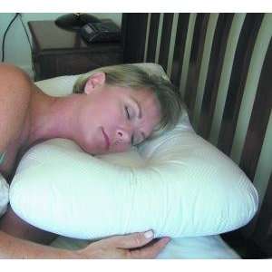 Stress Ease Pillow, White