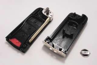   Case Folding Flip For INFINITI G35 I35 350Z Nissan 4 Buttons 4B  