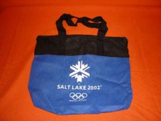 OLYMPIC GAMES BAG SALT LAKE CITY 2002 CARRY ON BAG  
