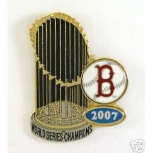   Red Sox 2007 World Series Champions Trophy Pin