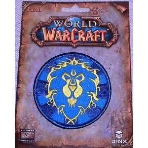  World of Warcraft ALLIANCE 3 Embroidered PATCH 