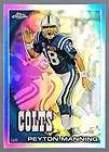 PEYTON MANNING TENNESSEE COLTS 2010 CHROME REFRACTOR  