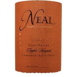  2003 Neal Family Cabernet Sauvignon Napa Valley Chafen Vineyard 