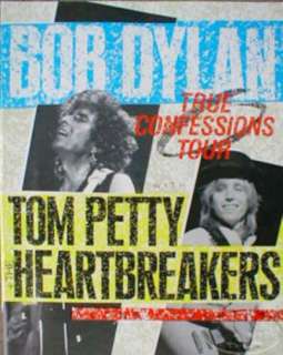 BOB DYLAN TOM PETTY 1986 Tour Concert Program Book  