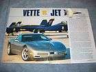 2002 Lingenfelter Corvette Twin Turbo Vs. F/A 18 Hornet Article Blue 