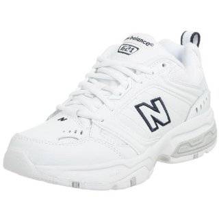 New Balance Mens MC654 Tennis Shoe,White/N