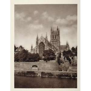   Severn Worcestershire England   Original Photogravure