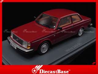 43821 NEO Volvo 242 Red 1979 Road Car Resin 143  