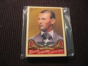 10) CT 2011 UD GOODWIN CHAMPIONS #110 JESSE JAMES LOT OUTLAW  