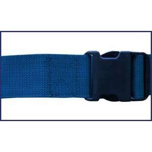PP Gait Belt with dual release plastic buckle, royal blue 72“ , sold 